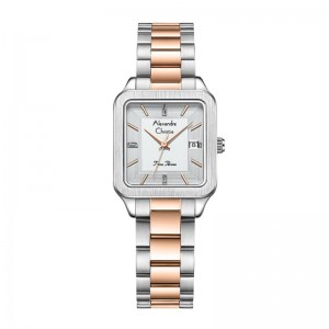 Alexandre Christie AC 2A79 Silver Rosegold White LDBTRSL